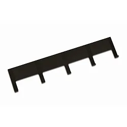 Support INTERO-LINE - HOOK PIECE 5 fois, mécanique, amovible, noir mat