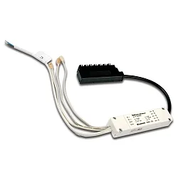 Contrôleur 24V RGBW contrôlable par DALI, RGBW, 7 fois, blanc mat