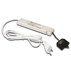 Transformateur LED 350 5 fois, avec prise de courant, noir , blanche