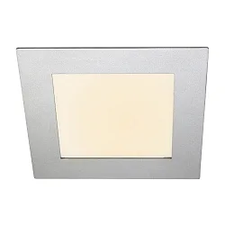 Élément chauffant TOULOUSE angulaire, dimmable IP44, argent gradable