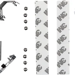 Eclairage sous meuble MECANO médium IP20, blanche gradable 5W 320lm 3000K CRI 82 30cm