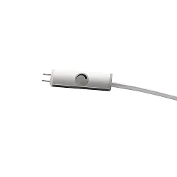 Variateur tactile MICANO avec prise de courant, argent