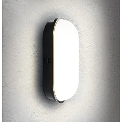Applique et plafonnier TOLEDO IP65, noir  