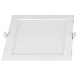 ceiling recessed luminaire LE MANS square IP44, white dimmable