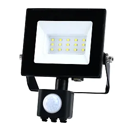 Projecteur BOLTON 2.0 avec capteur, avec câble ouvert, commutable IP44, noir 