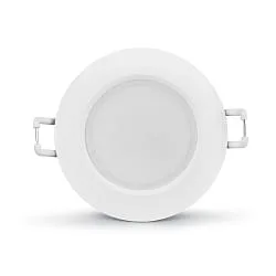 Lumière encastrée DL7003 rond, CCT Switch IP65, blanche gradable 6,7W 550/630/610lm 3000/4000/6500K 100° CRI >80