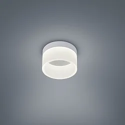 Luminaire de salle de bain LIV 15 forme de l'anneau IP30, blanc mat gradable