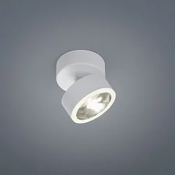 Luminaire de plafond PAX IP20, blanc mat gradable