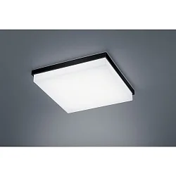 Luminaire de plafond COSI IP30, satiné, noir mat gradable