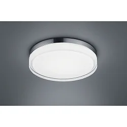 Luminaire de salle de bain TANA 33 IP44, chrome, partiellement satiné 