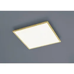LED Ceiling luminaire RACK LED, square, IP20, gold leaf