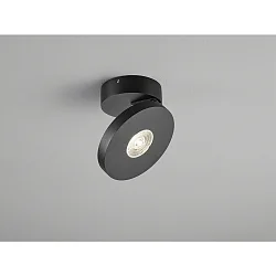 Projecteur d'extérieur GOTO IP54, noir mat gradable