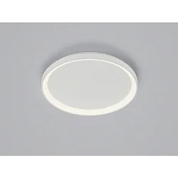 Luminaire de plafond MORI CCT Switch, avec diffuseur IP20, blanc mat gradable