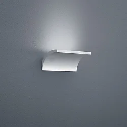 Luminaire mural ADEO IP20, nickel mat gradable