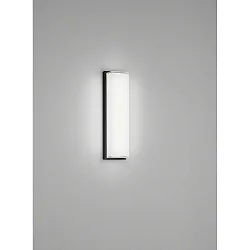 Luminaire mural COSI IP30, satiné, noir mat gradable