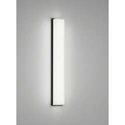 Luminaire mural COSI IP30, satiné, noir mat gradable