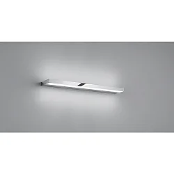 Luminaire de miroir SLATE 60 IP44, chrome, satiné 