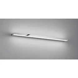 Luminaire de miroir SLATE 90 IP44, chrome, satiné 