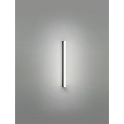 Luminaire mural PONTO-S CCT Switch, direct, commutable IP44, noir mat 