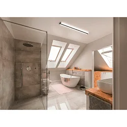 Luminaire de salle de bain LOOM 120 IP44, chrome 