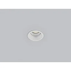 Plafonnier encastré NESO pivotant, lot de 4, reculer GU10 IP20, blanc mat gradable
