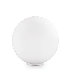 Lampe de table MAPA BIANCO TL1 D40 E27 IP20, blanche 