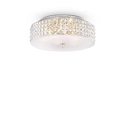 Luminaire de plafond ROMA PL6 6 flammes G9 IP20, chrome 