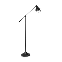 Lampadaire NEWTON PT1 E27 IP20, noir  
