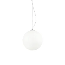 Luminaire à suspension MAPA BIANCO SP1 D30 E27 IP20, blanche 