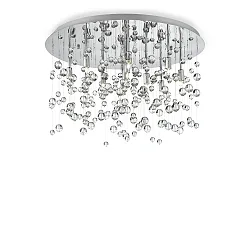 Luminaire de plafond NEVE PL8 8 flammes G9 IP20, blanche 