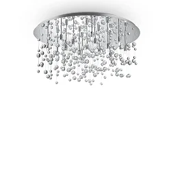 Luminaire de plafond NEVE PL15 15 flammes G9 IP20, blanche 