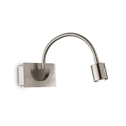 Luminaire mural DYNAMO AP1  avec bras flexible IP20, nickel 
