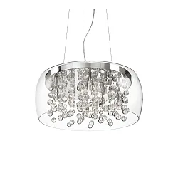 Luminaire à suspension AUDI-80 SP8 8 flammes G9 IP20, chrome 