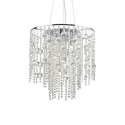 Luminaire à suspension EVASIONE SP10 10 flammes, réglable G9 IP20, transparent 