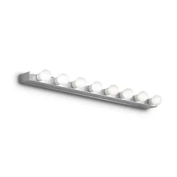 Luminaire de miroir PRIVE AP8 8 flammes E14 IP20, chrome 