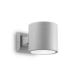 Outdoor wall luminaire SNIF AP1 ROUND, G9, 40W, gray