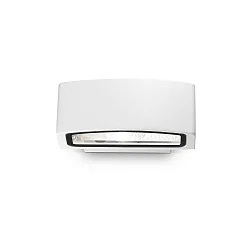 Luminaire mural d’extérieur ANDROMEDA AP1 haut bas, à 1 flamme E27 IP55, blanche 