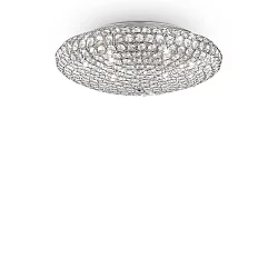 Luminaire de plafond KING PL9 9 flammes G9 IP20, chrome