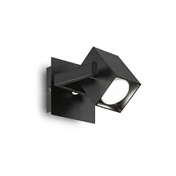 Applique et plafonnier MOUSE à 1 flamme, pivotant, rotatif GU10 IP20, noir 