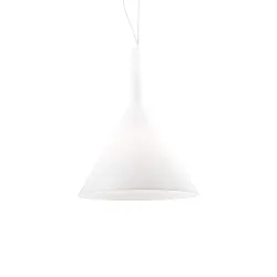 Luminaire à suspension COCKTAIL SP1 BIG à 1 flamme E27 IP20, blanche