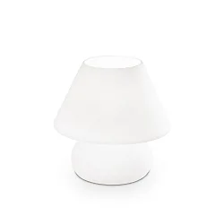 Lampe de table PRATO TL1 BIG E27 IP20, blanche 