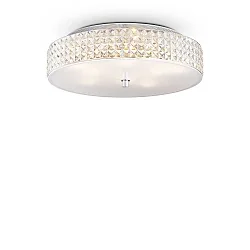Luminaire de plafond ROMA PL9 9 flammes G9 IP20, chrome