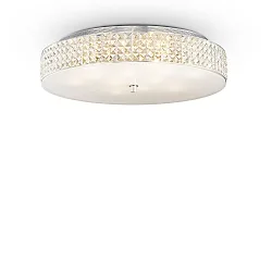 Luminaire de plafond ROMA PL12 12 flammes G9 IP20, chrome