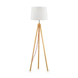 Lampadaire YORK PT1 E27 IP20, blanche