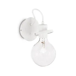 Luminaire mural RADIO AP1 E27 IP20, blanche