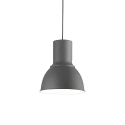 Luminaire à suspension BREEZE SMALL réglable E27 IP20, noir mat, blanche