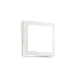 Applique et plafonnier UNIVERSAL SQUAR IP20, blanche