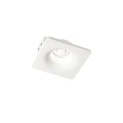 Lumière encastrée ZEPHYR D16 à peindre GU10 IP20, blanche, à peindre