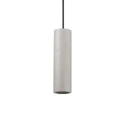 Luminaire à suspension OAK ROUND GU10 IP20, gris, à peindre