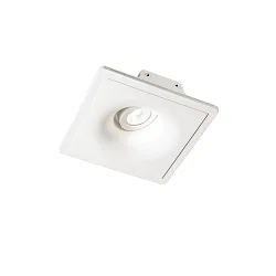 Lumière encastrée ZEPHYR D20 à peindre GU10 IP20, blanche